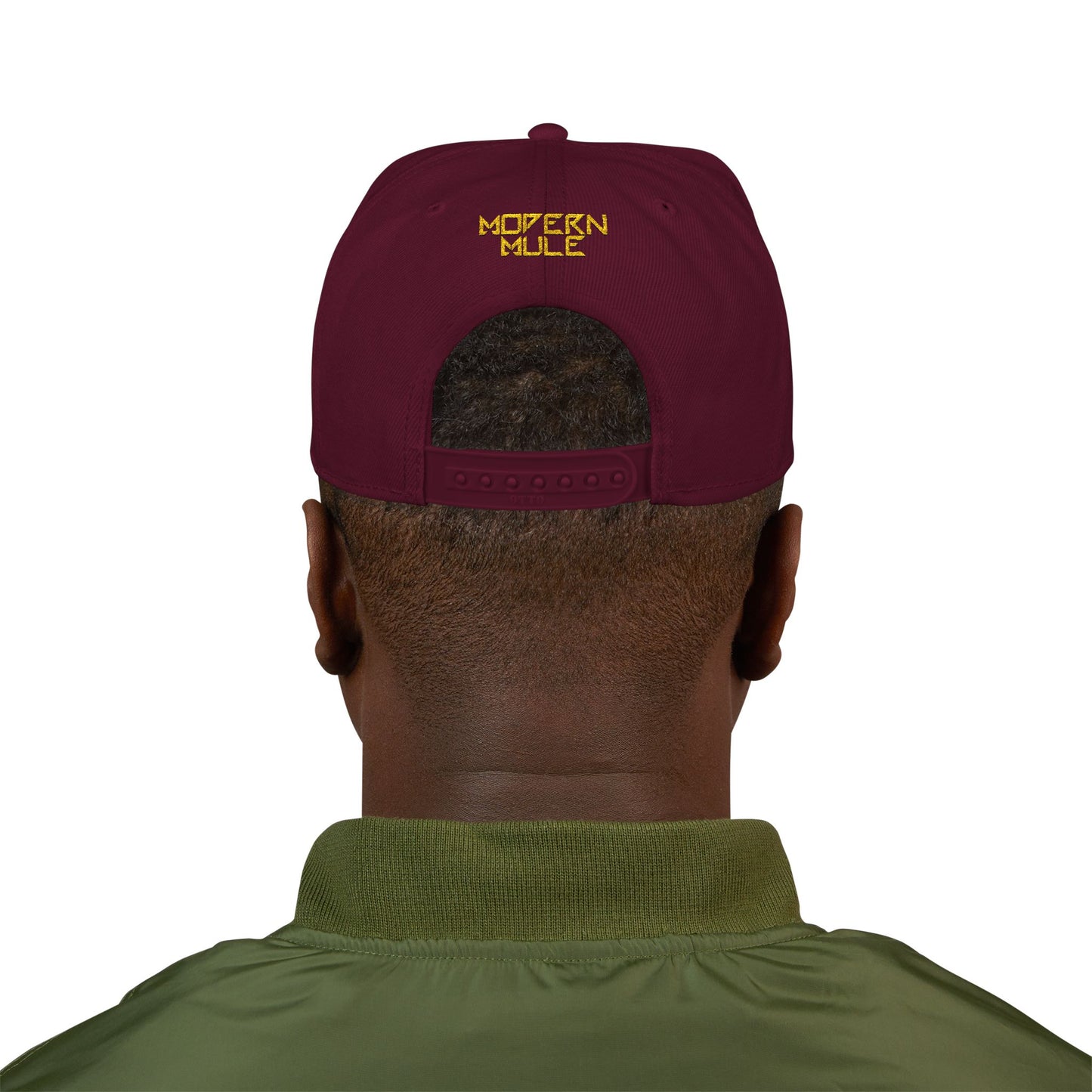Embroidered Snapback Hat — Modern Mule Logo