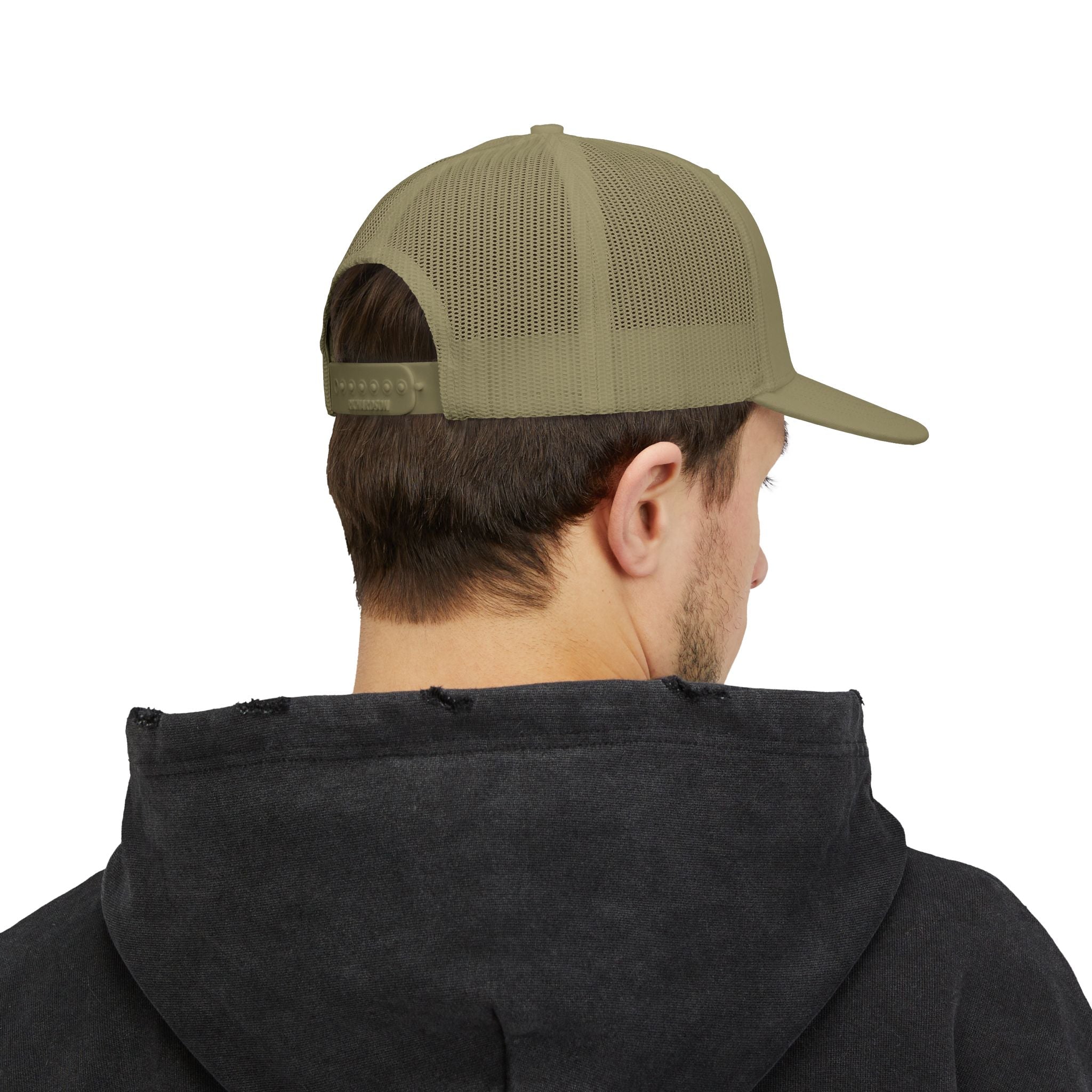 Diesel Enthusiast Blue Logo Trucker Cap (Embroidery)