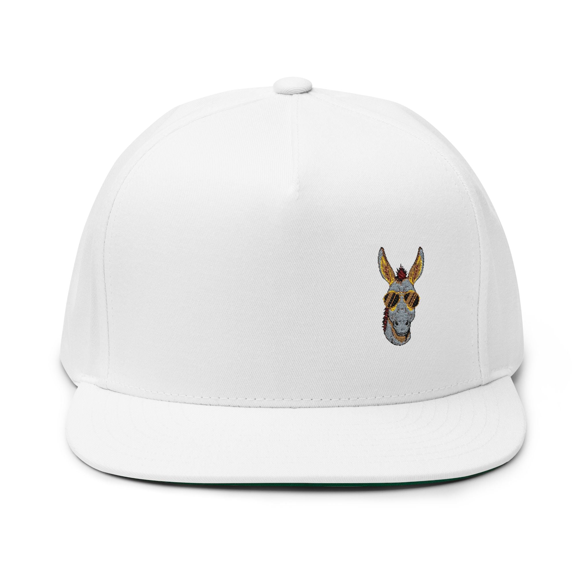 Flat Bill Cap (Embroidery)