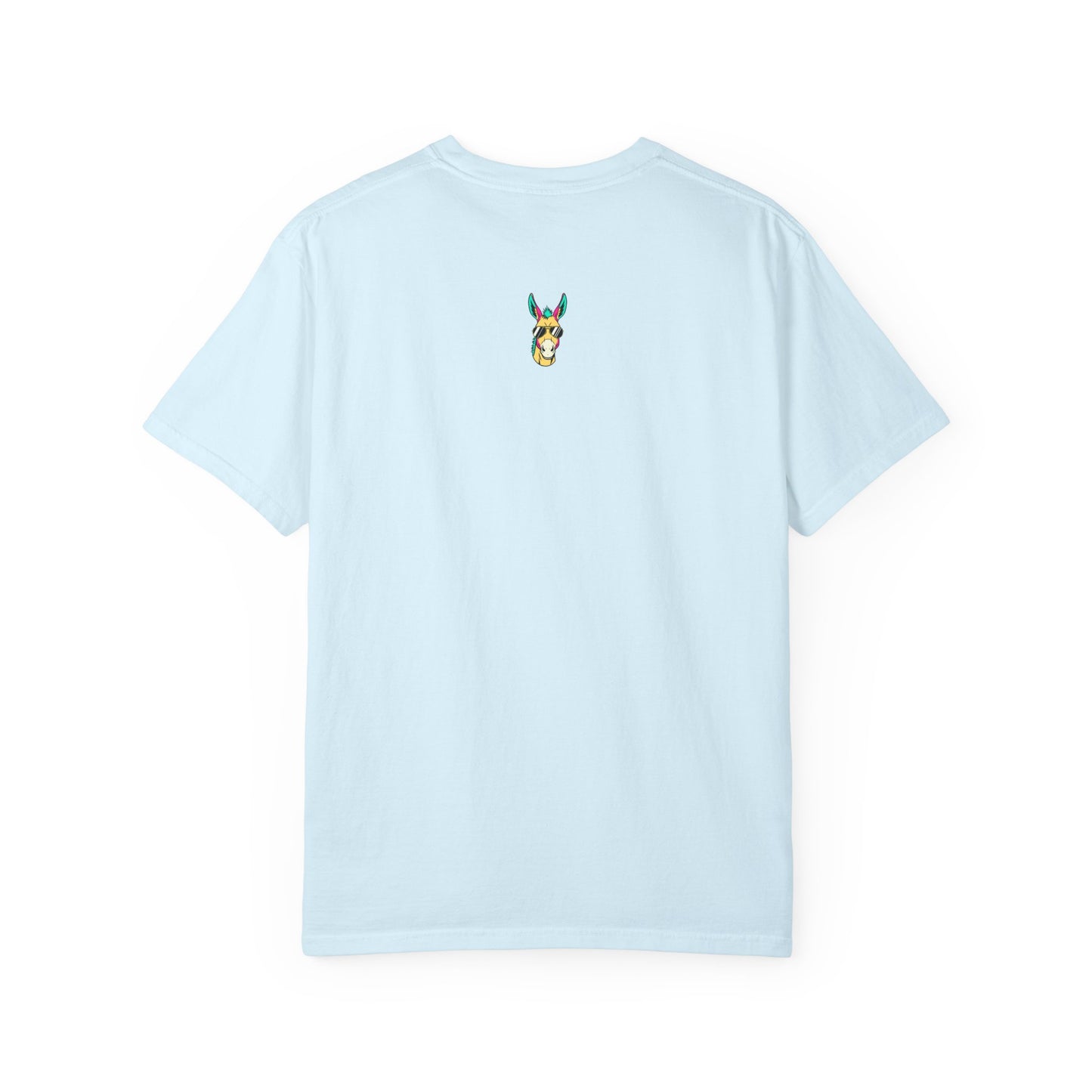 Modern Mule Truck T-Shirt — 'Modern Mule' Graphic Tee with Mini Donkey Back Art