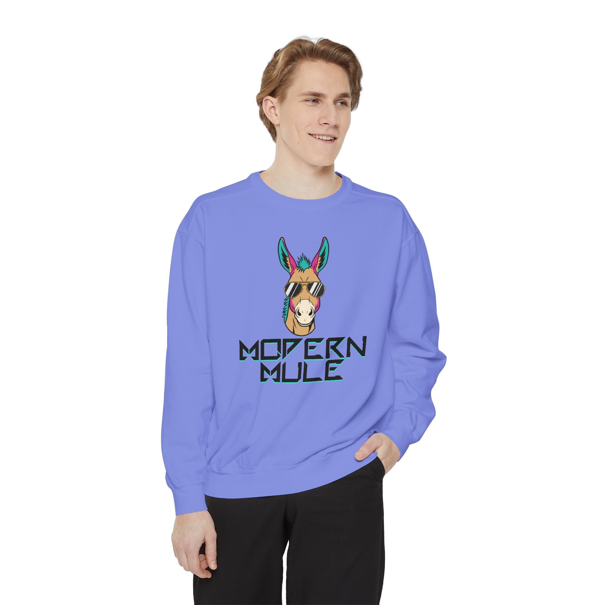Modern Mule Sweatshirt — Funny Comfy Hoodie Design