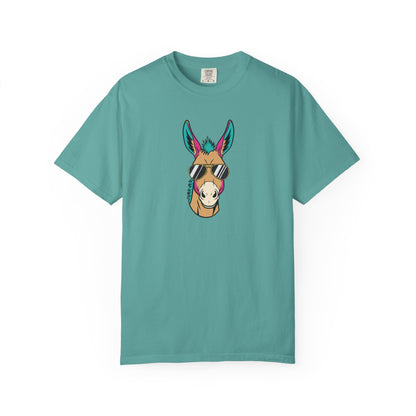 Funny Donkey Head with Glasses T-Shirt