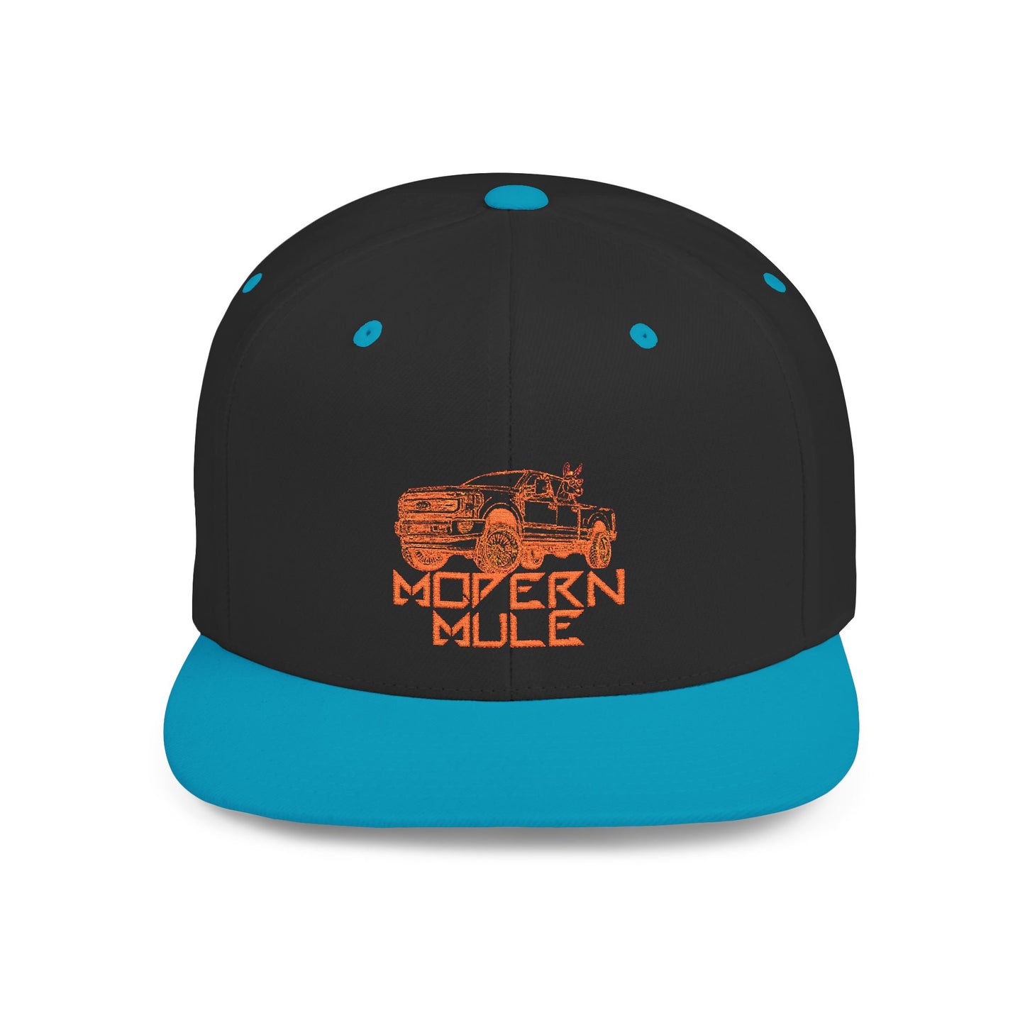 Ford Power Stroke Mule Hat — Modern Flat Bill Snapback