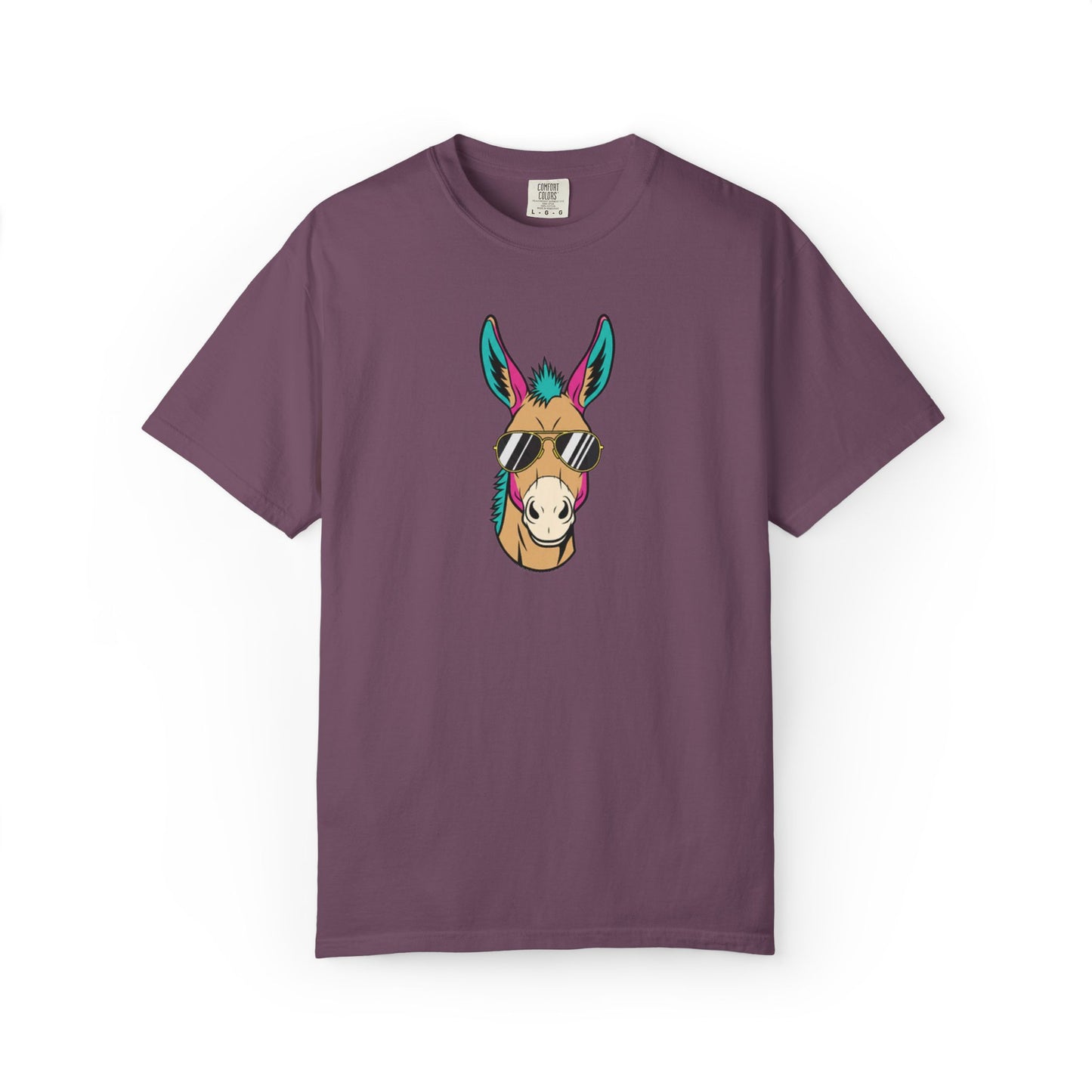 Funny Donkey Head with Glasses T-Shirt