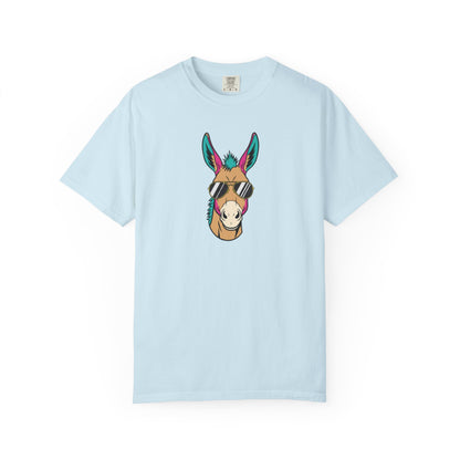 Funny Donkey Head with Glasses T-Shirt