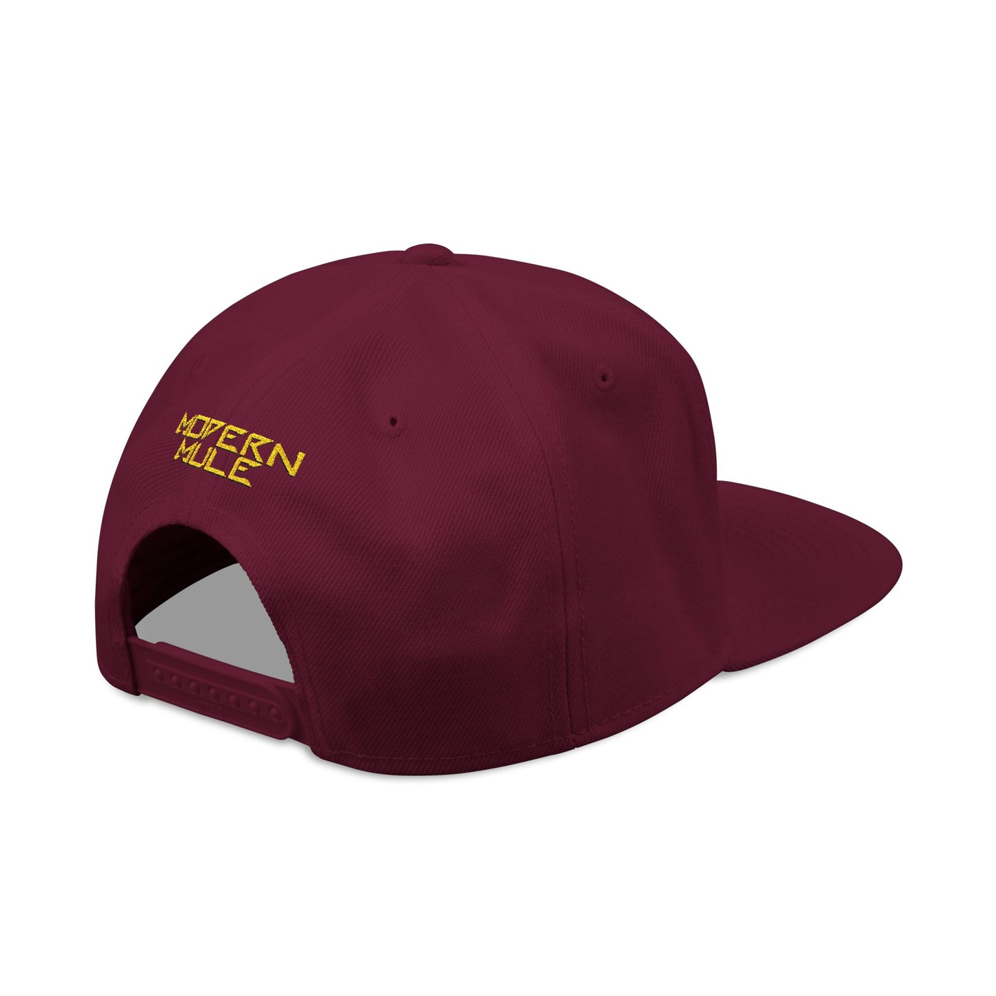 Embroidered Snapback Hat — Modern Mule Logo