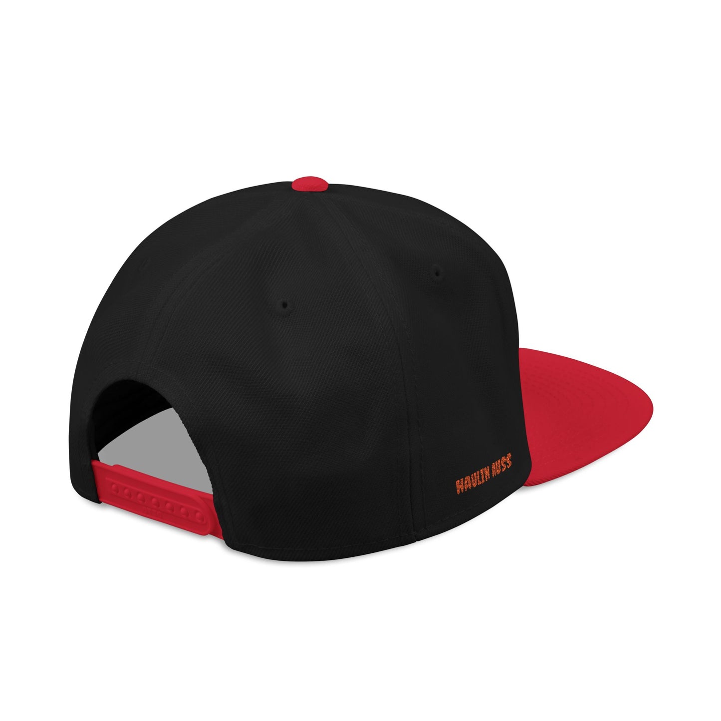 Snapback Hat — "Modern Mule Haulin' Auss" Embroidered Diesel Truck Design