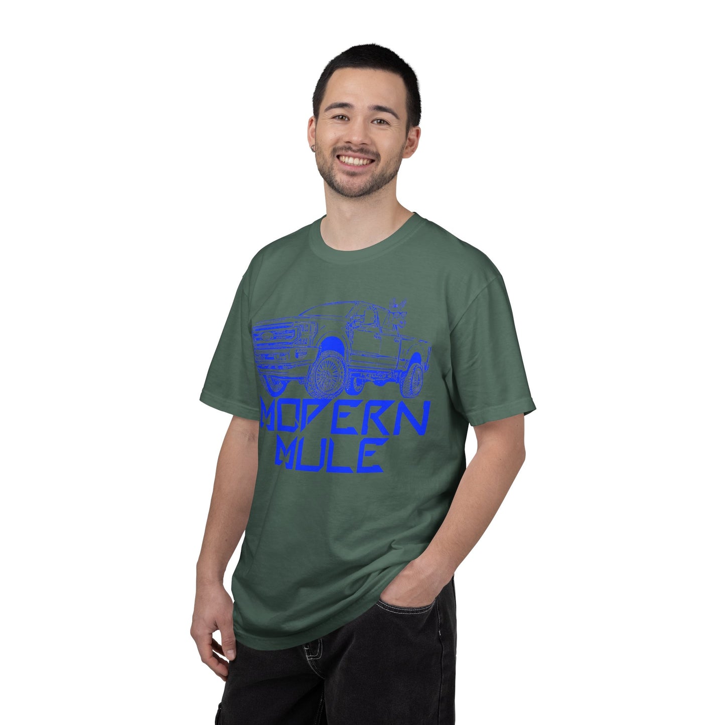 Modern Mule Truck T-Shirt — Crewneck Graphic Tee for Truck Lovers