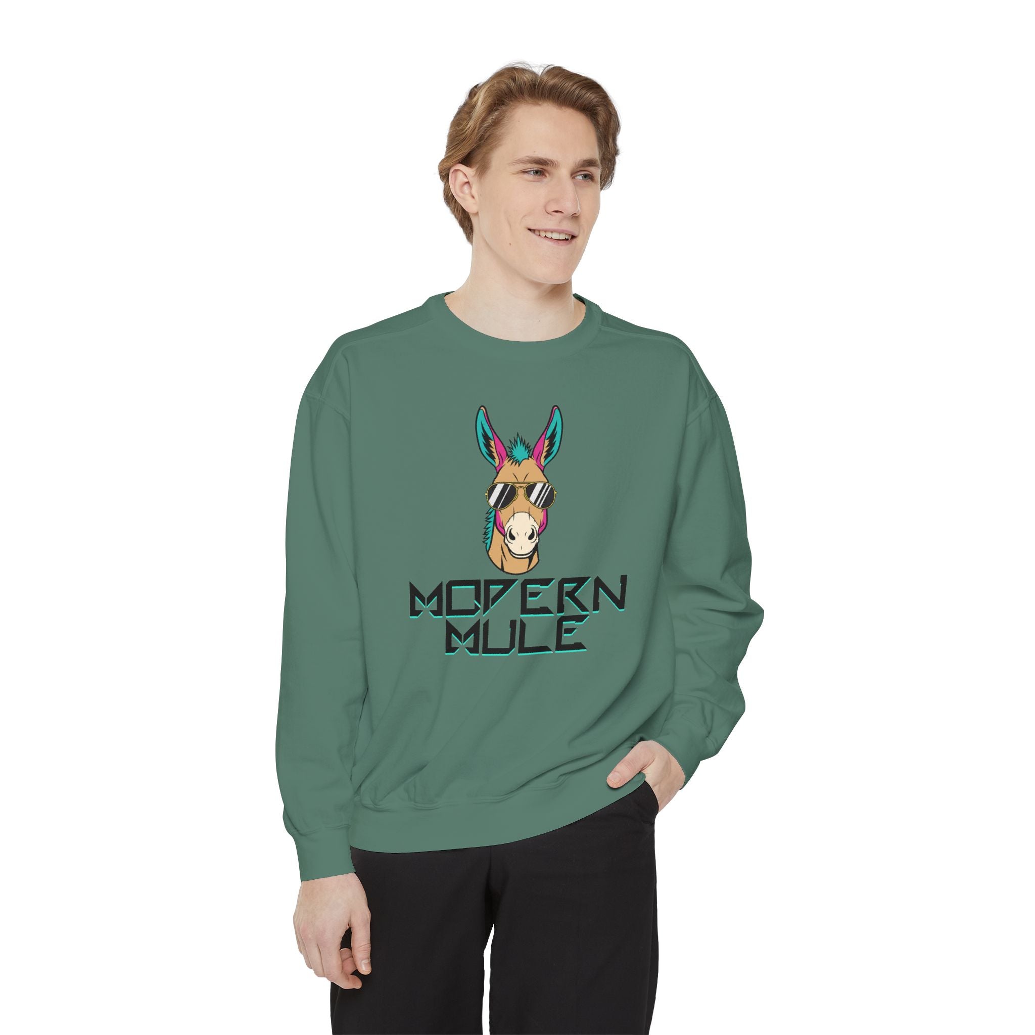 Modern Mule Sweatshirt — Funny Comfy Hoodie Design