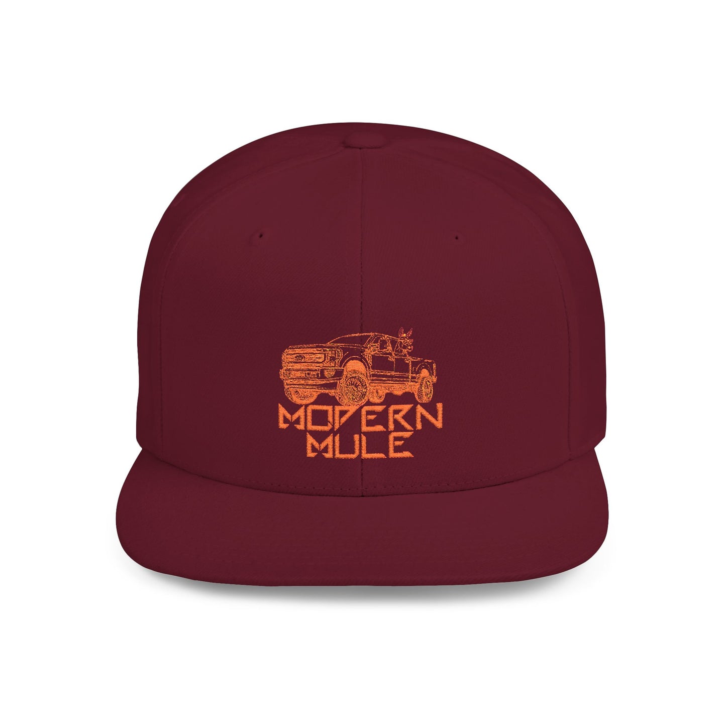 Ford Power Stroke Mule Hat — Modern Flat Bill Snapback