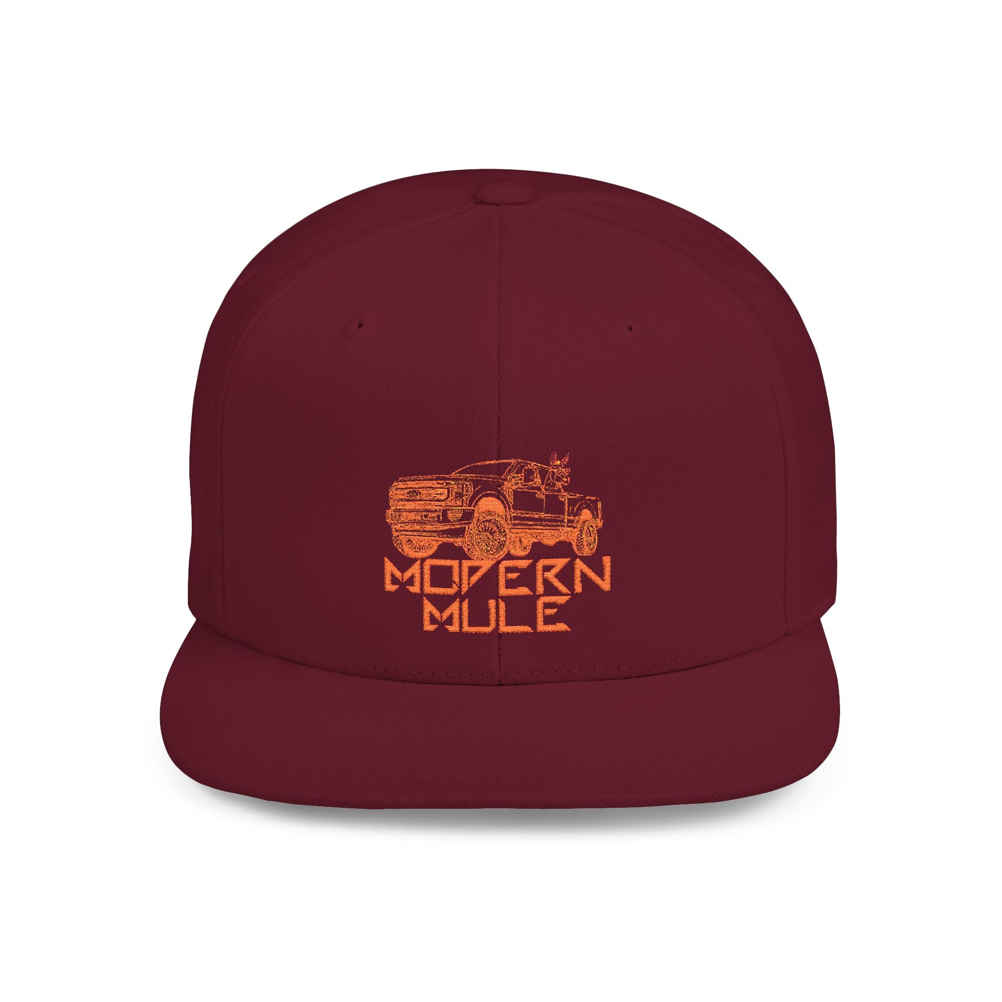 Ford Power Stroke Mule Hat — Modern Flat Bill Snapback