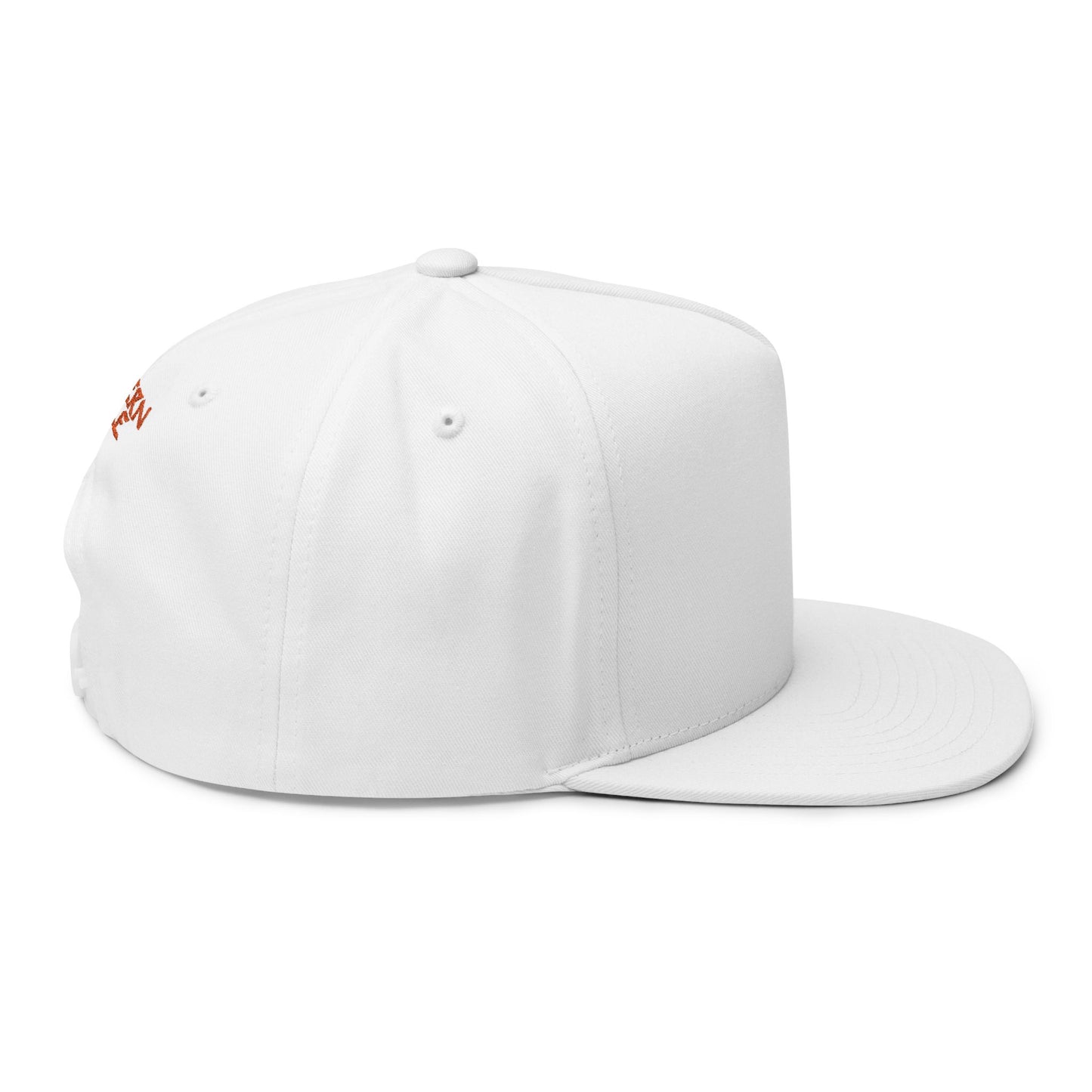 Flat Bill Cap (Embroidery)