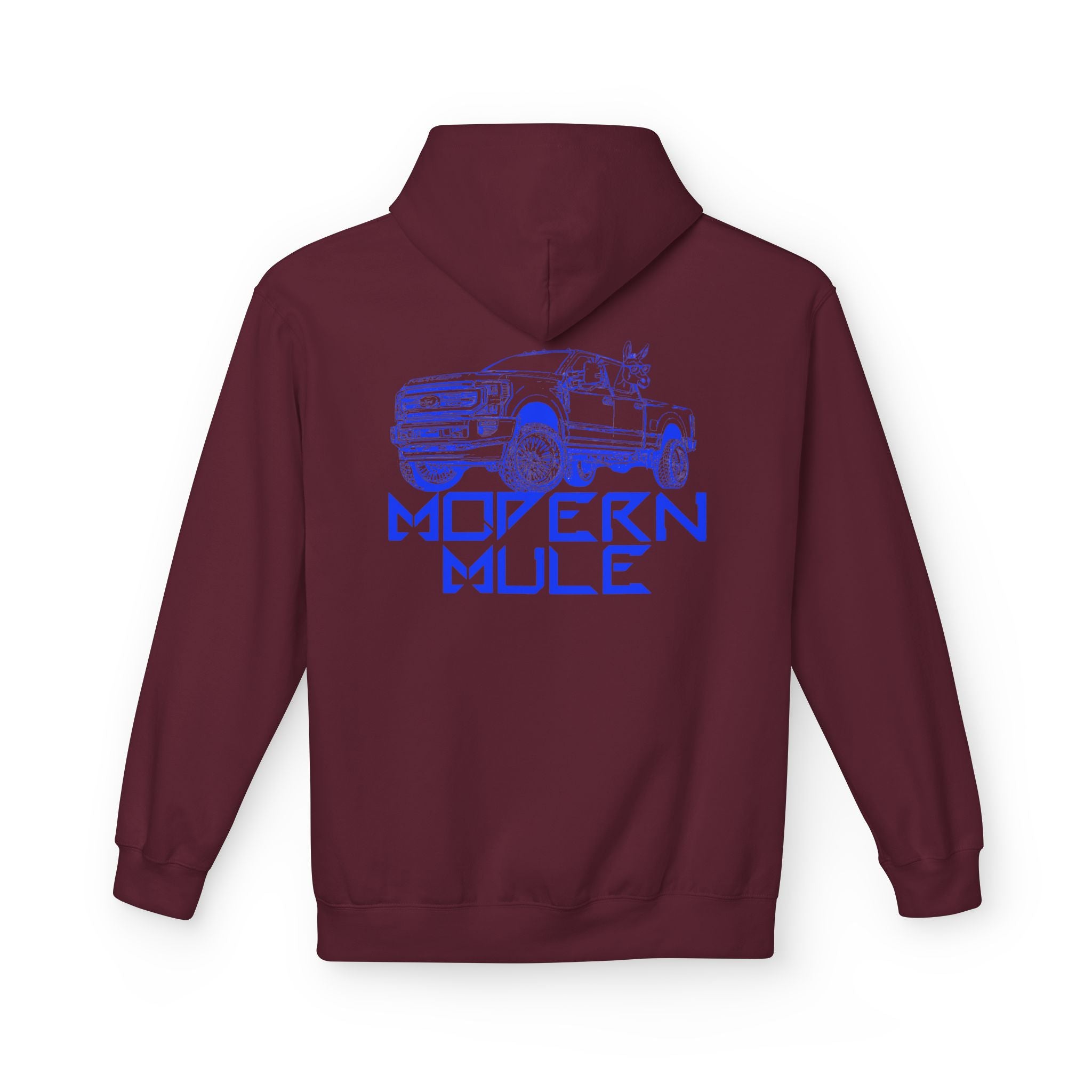 Power Stroke Modern Mule Hoodie — Ford Diesel Fan Pullover