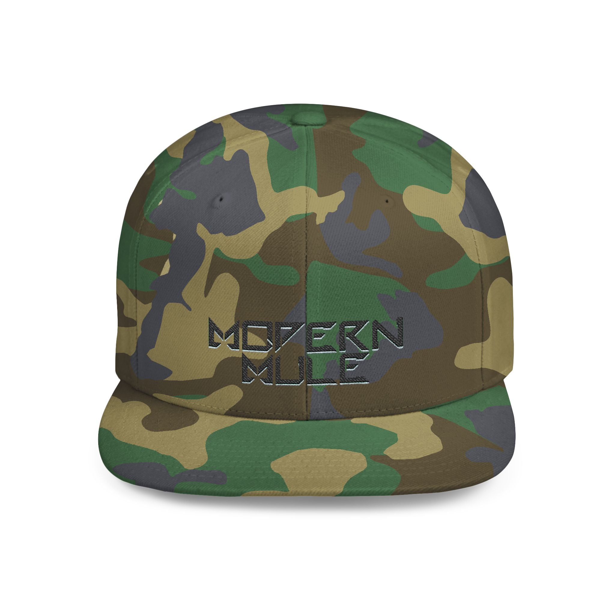 Modern Mule Flat Bill Snapback — Diesel Trucks Graphic Hat