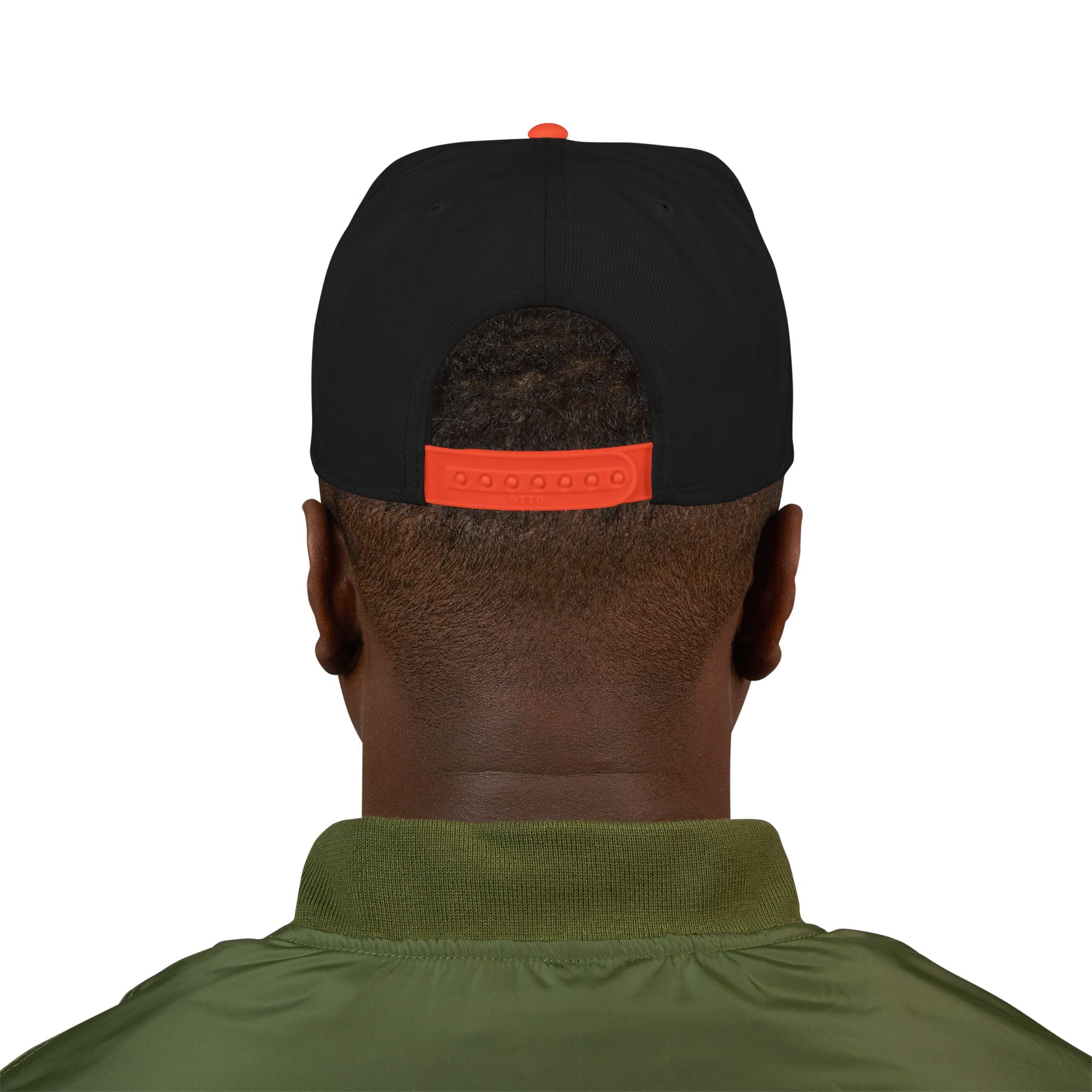 Snapback Hat — "Modern Mule Haulin' Auss" Embroidered Diesel Truck Design