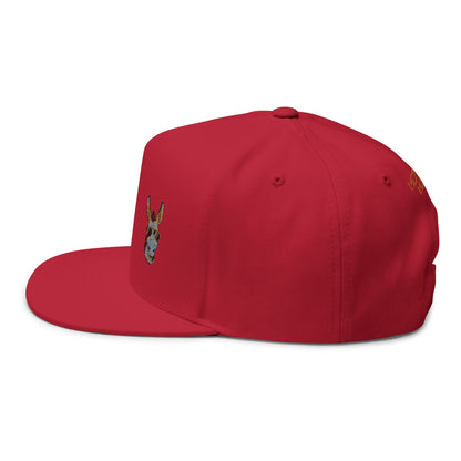 Flat Bill Cap (Embroidery)