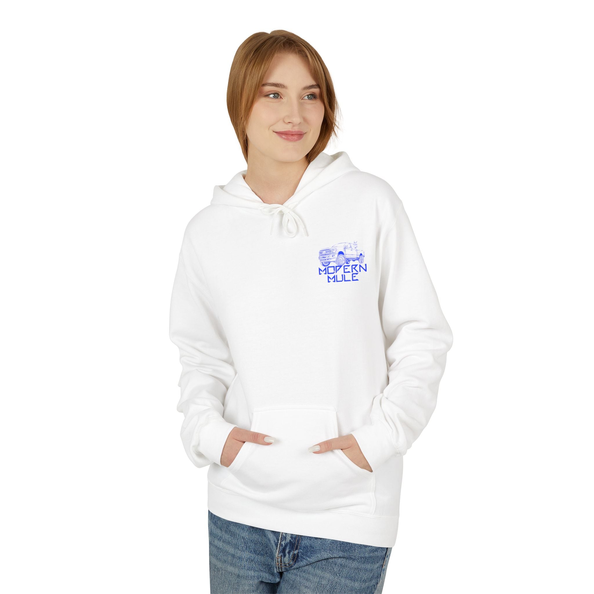 Power Stroke Modern Mule Hoodie — Ford Diesel Fan Pullover