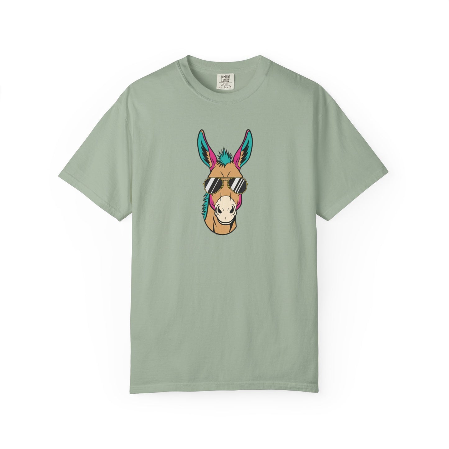 Funny Donkey Head with Glasses T-Shirt