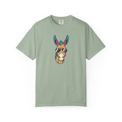 Funny Donkey Head with Glasses T-Shirt