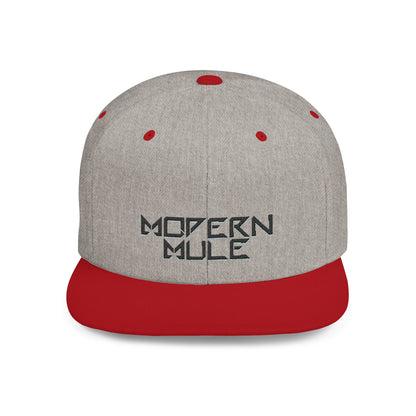 Modern Mule Flat Bill Snapback — Diesel Trucks Graphic Hat