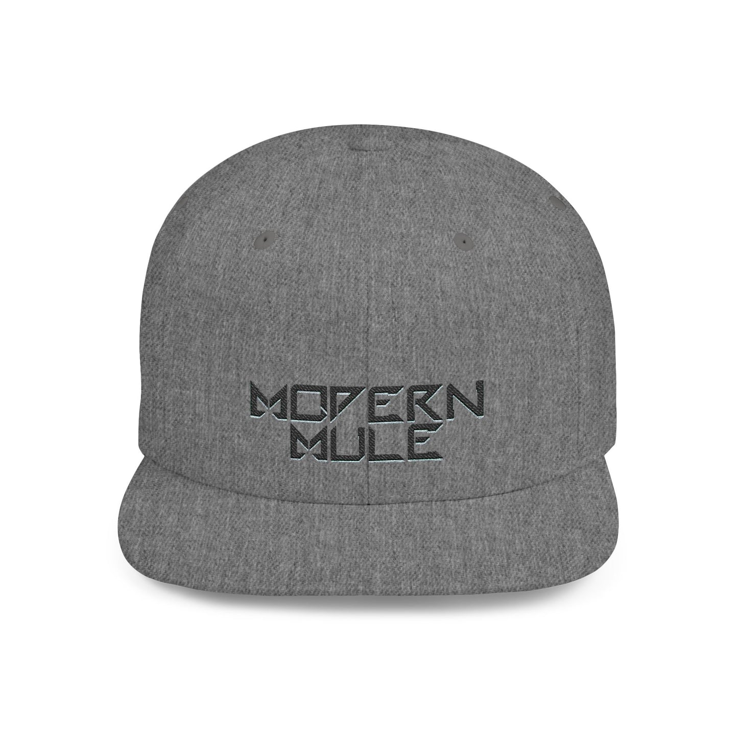 Modern Mule Flat Bill Snapback — Diesel Trucks Graphic Hat