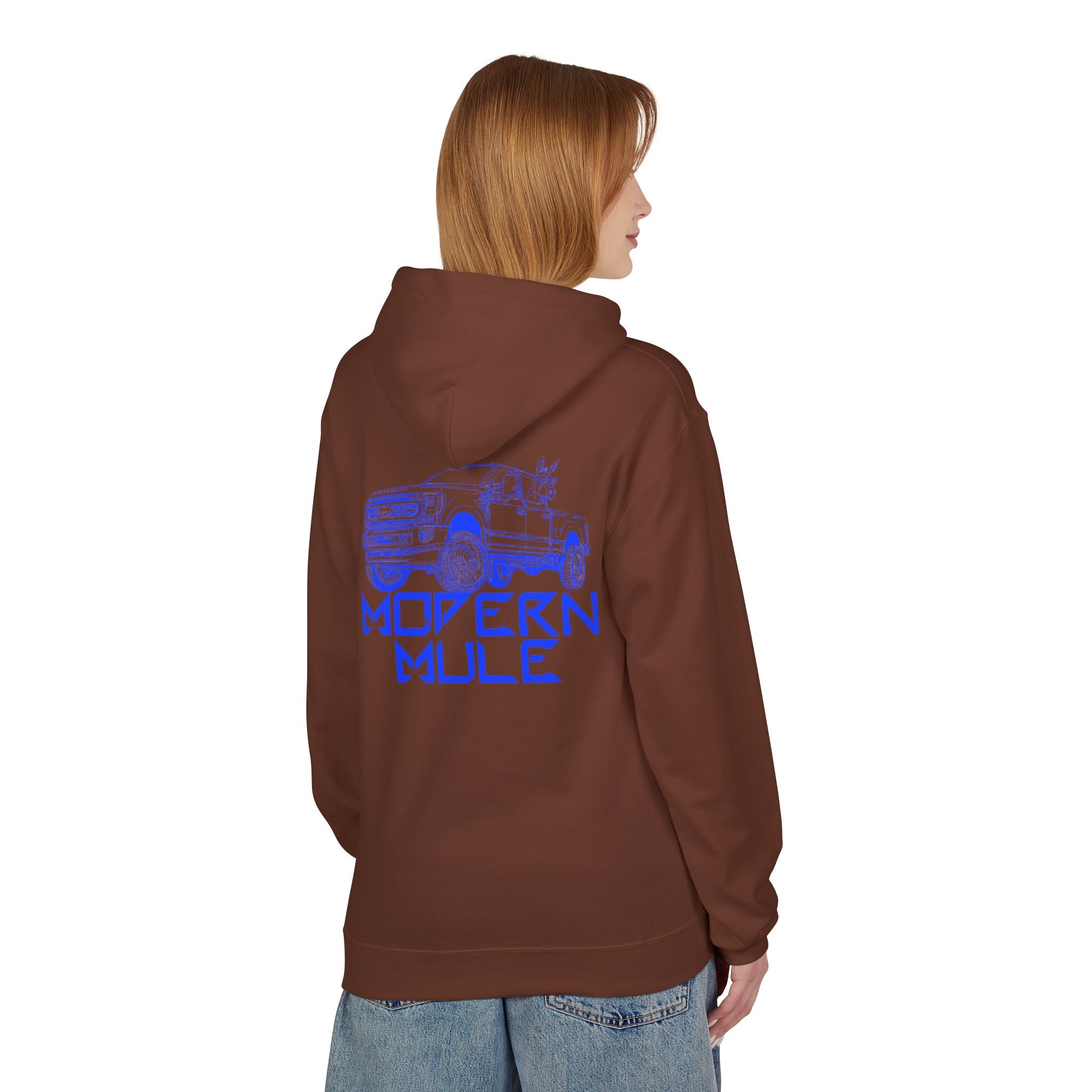 Power Stroke Modern Mule Hoodie — Ford Diesel Fan Pullover