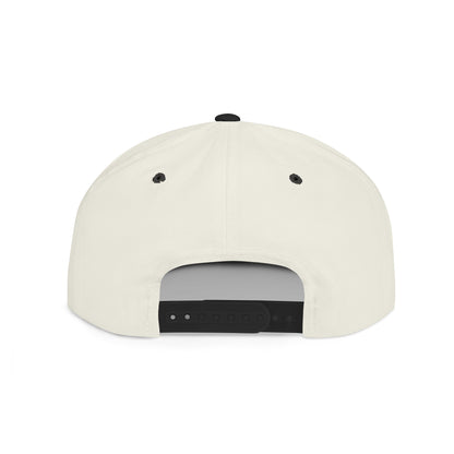 Royal Blue Logo Flat Bill Snapback — mdern mule Hat