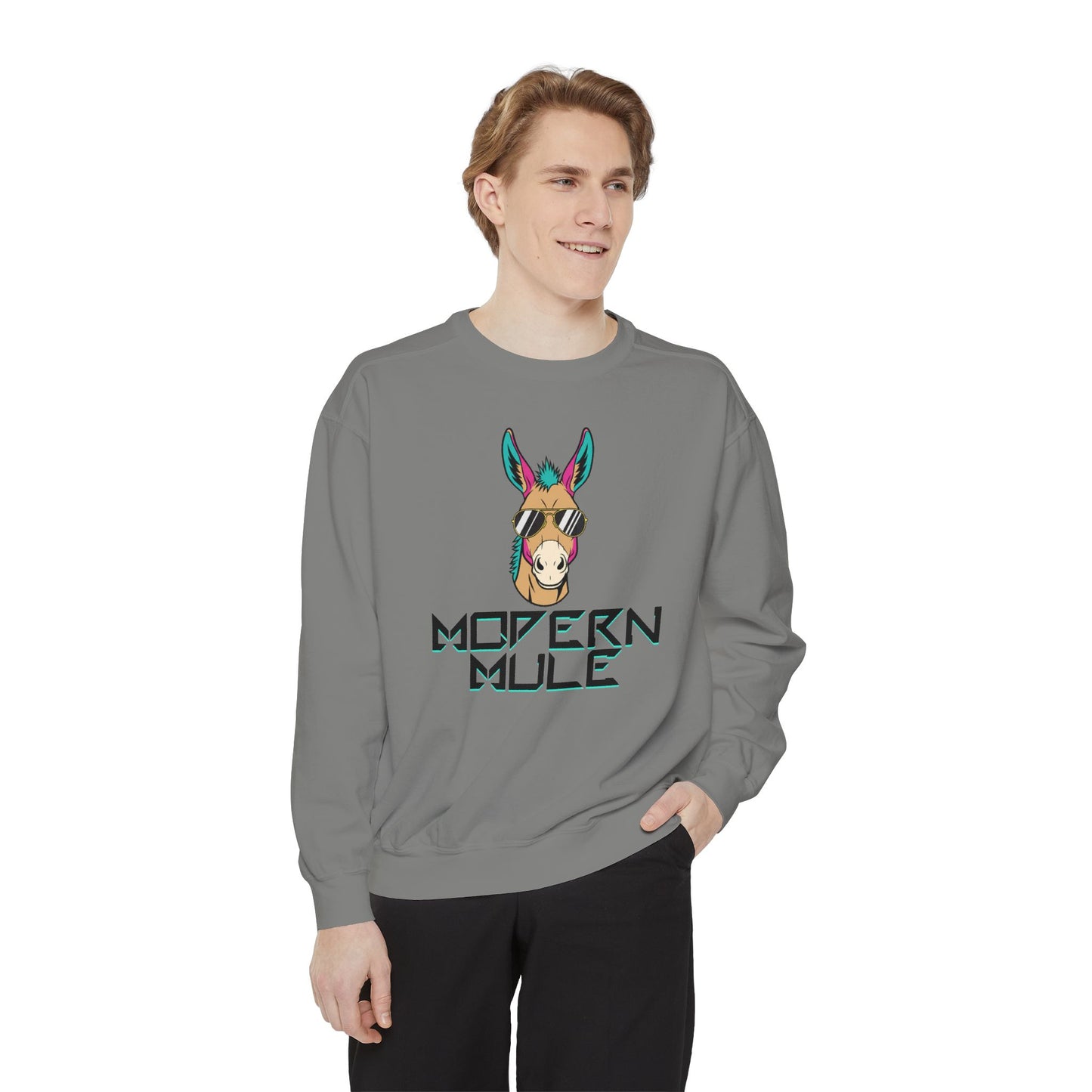 Modern Mule Sweatshirt — Funny Comfy Hoodie Design