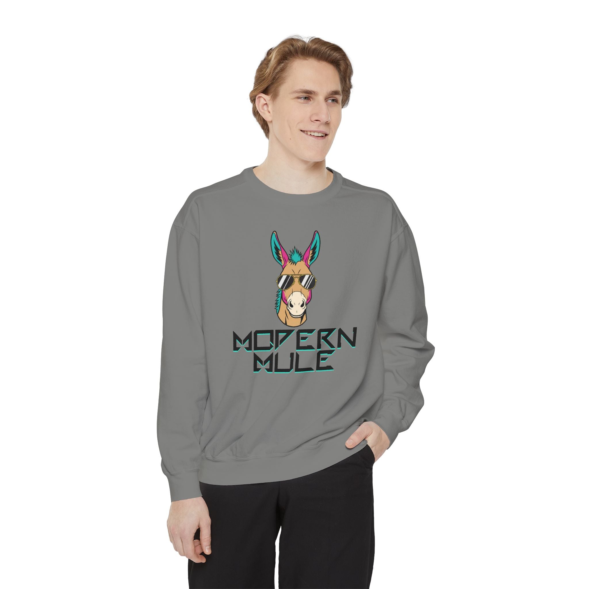 Modern Mule Sweatshirt — Funny Comfy Hoodie Design