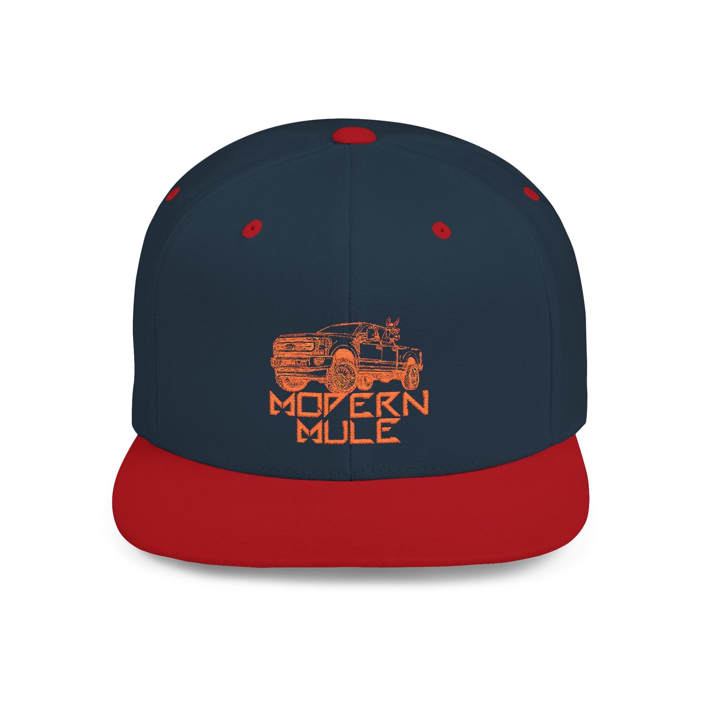Ford Power Stroke Mule Hat — Modern Flat Bill Snapback