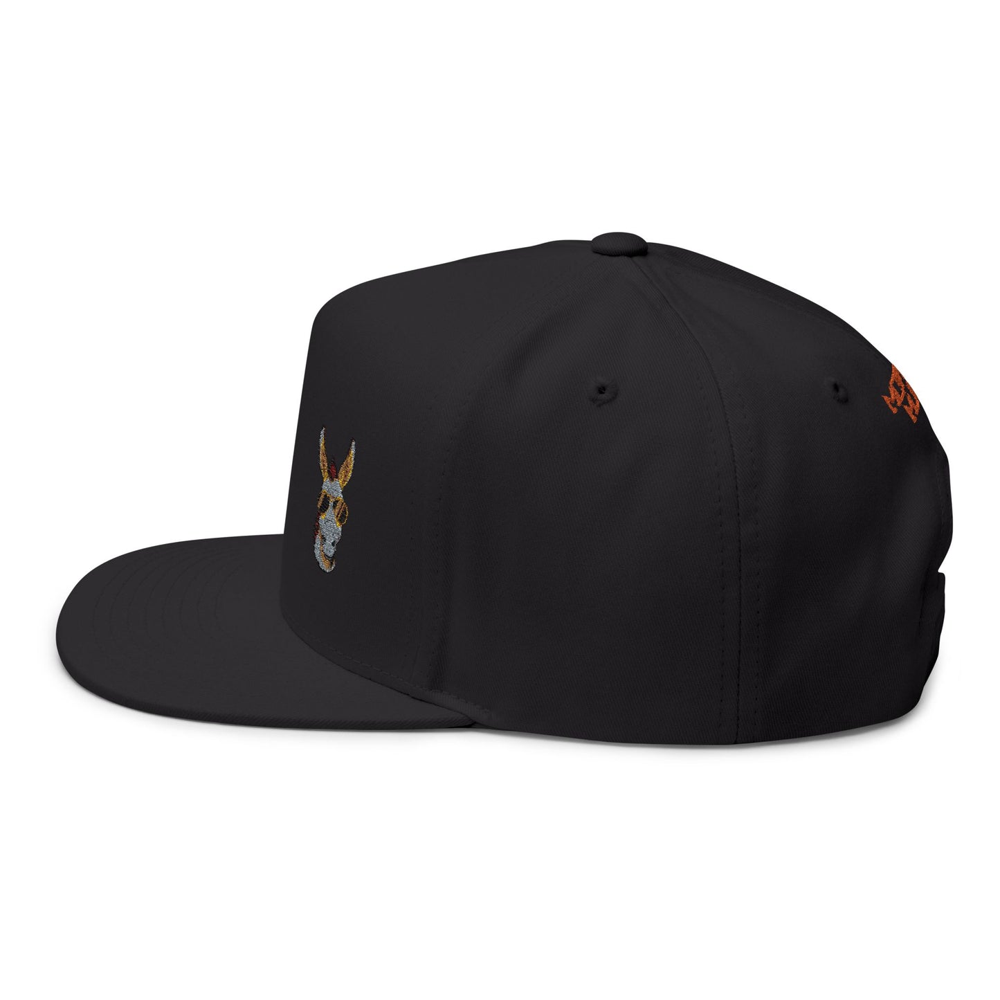 Flat Bill Cap (Embroidery)