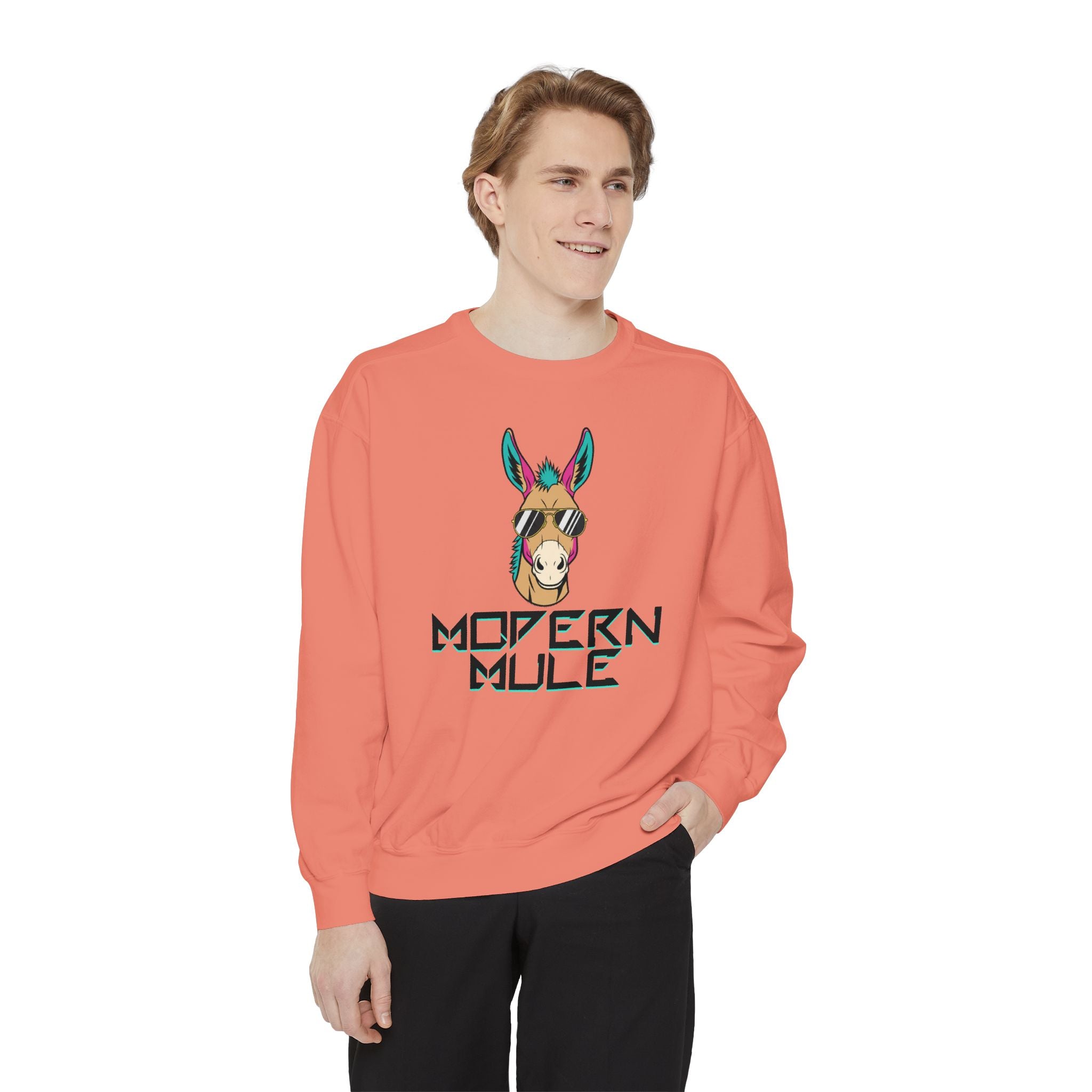 Modern Mule Sweatshirt — Funny Comfy Hoodie Design
