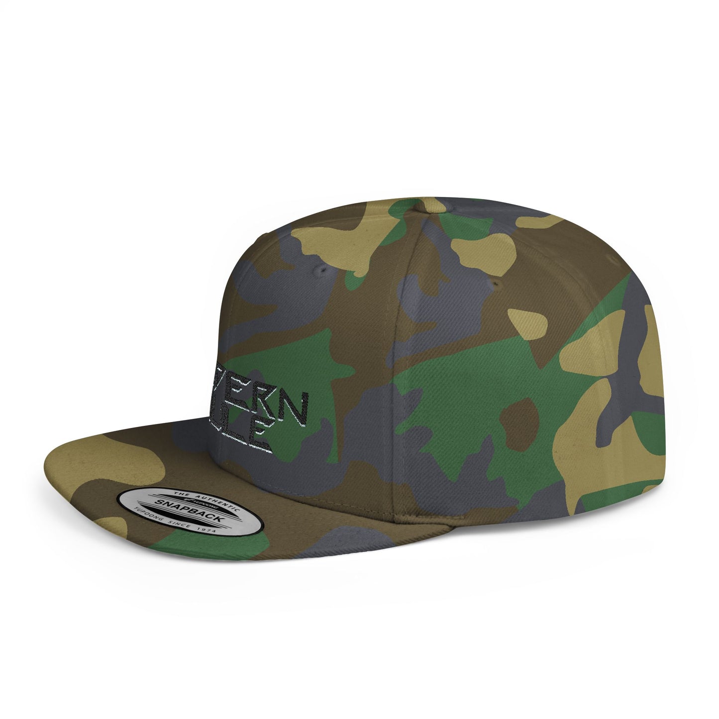 Modern Mule Flat Bill Snapback — Diesel Trucks Graphic Hat