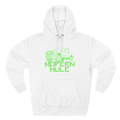 Three-Panel Fleece Hoodie