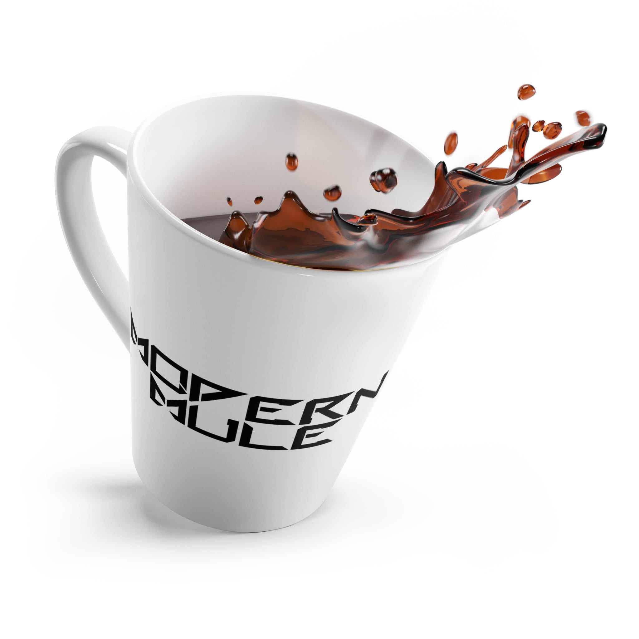 Modern Mule Latte Mug — Stylized Mule Illustration Coffee Cup