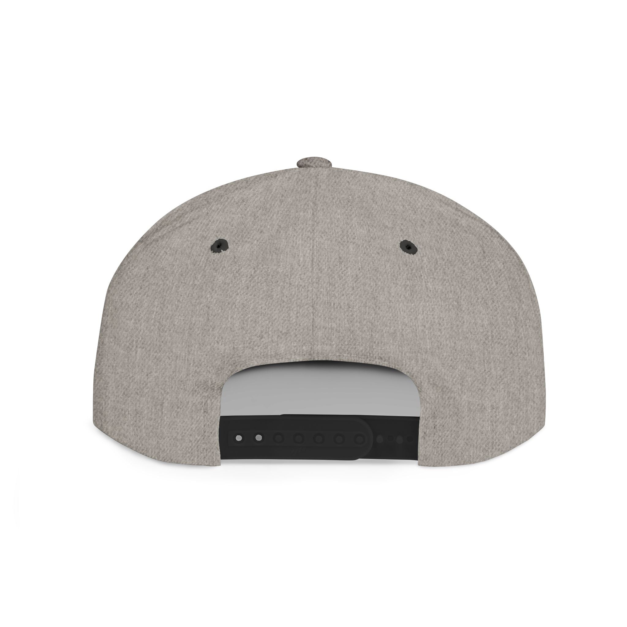 Modern Mule Flat Bill Snapback Hat — Minimal Embroidered Streetwear Cap