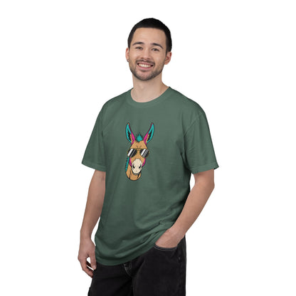 Funny Donkey Head with Glasses T-Shirt