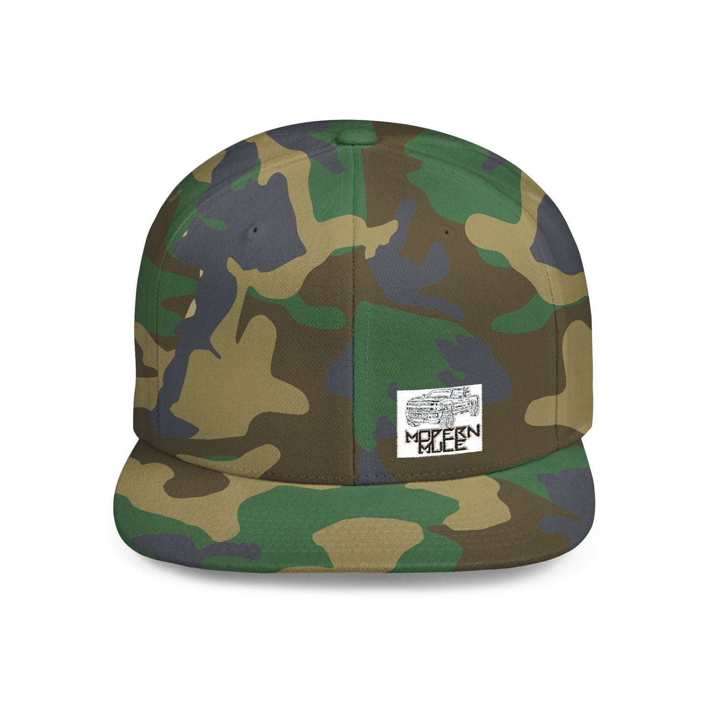 Snapback Hat — 'Modern Rules' Streetwear Flat Bill Cap