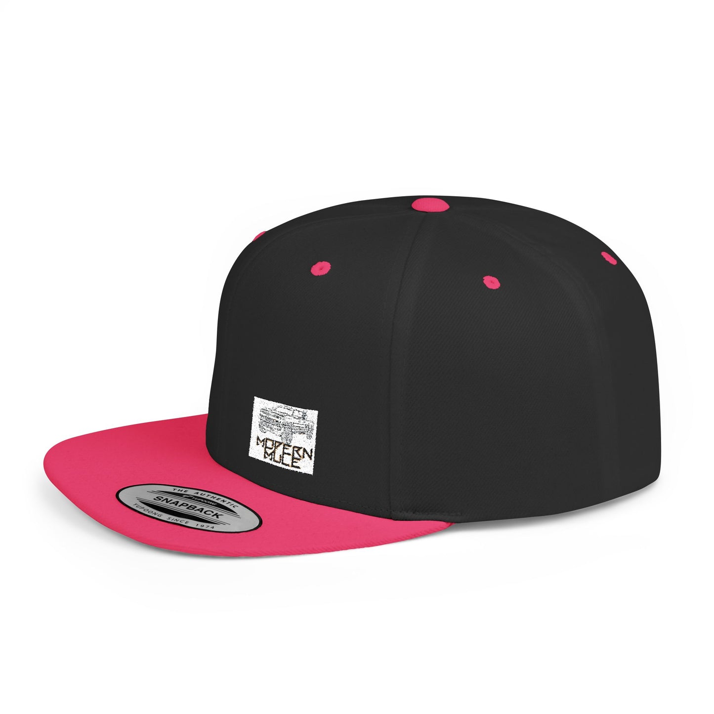 Snapback Hat — 'Modern Rules' Streetwear Flat Bill Cap
