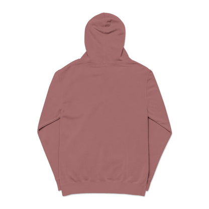 Modern Mule Funny Hoodie — Pigment-Dyed Casual Pullover
