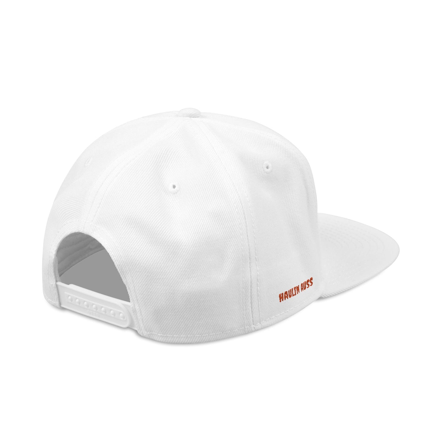 Snapback Hat — "Modern Mule Haulin' Auss" Embroidered Diesel Truck Design