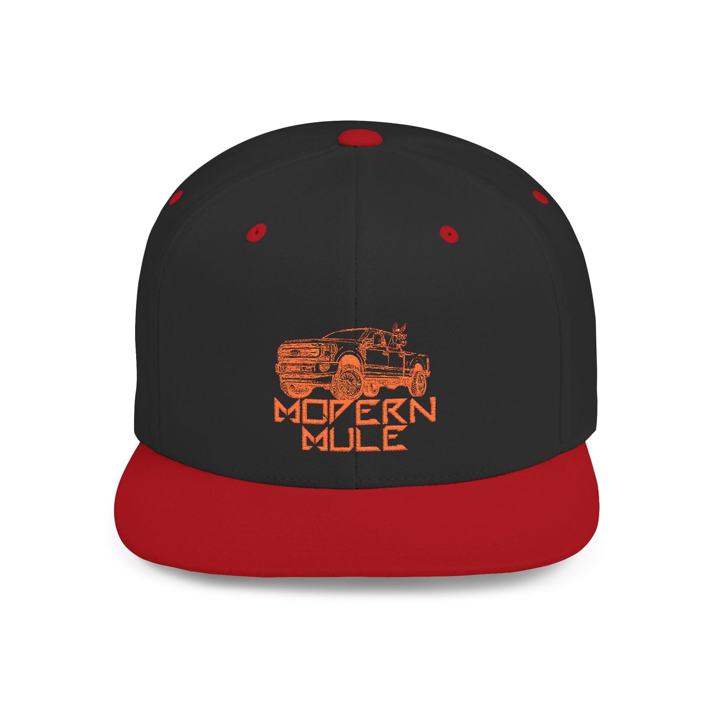 Ford Power Stroke Mule Hat — Modern Flat Bill Snapback