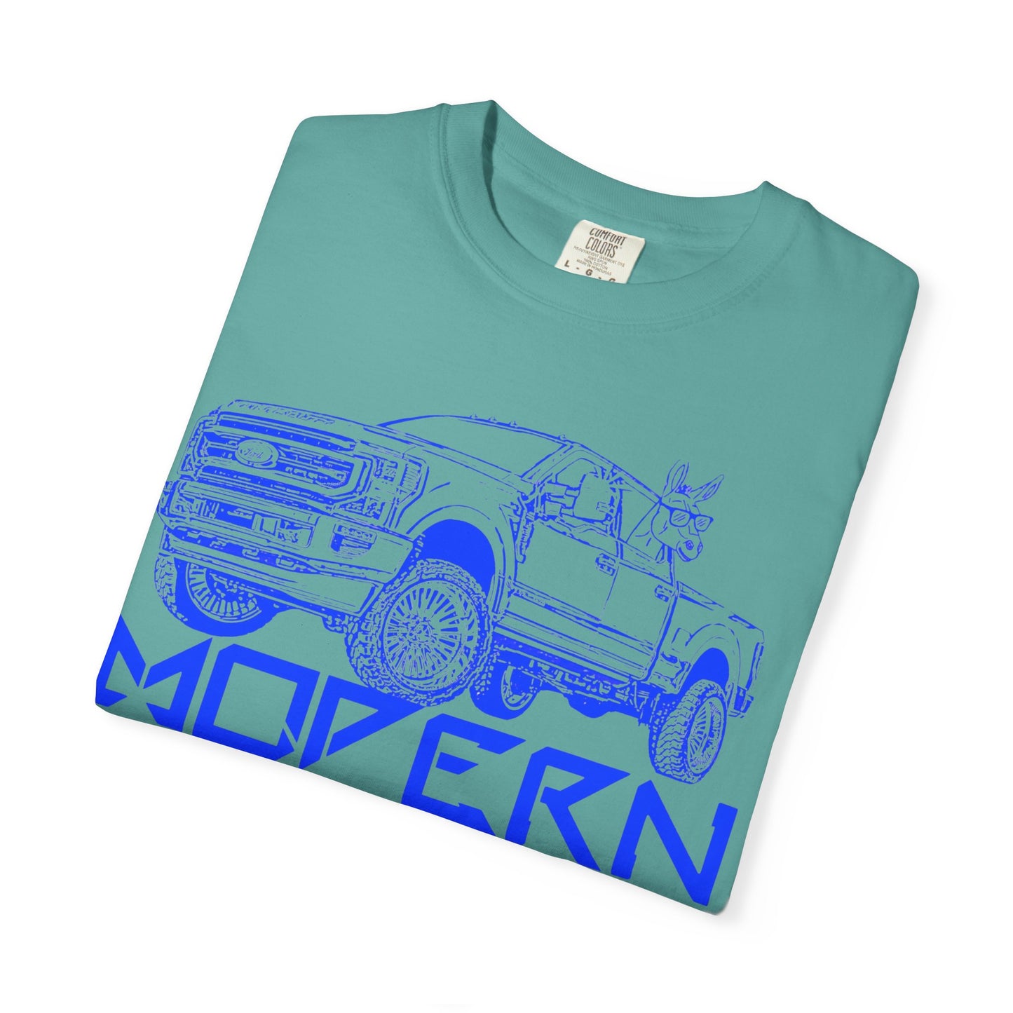 Modern Mule Truck T-Shirt — Crewneck Graphic Tee for Truck Lovers