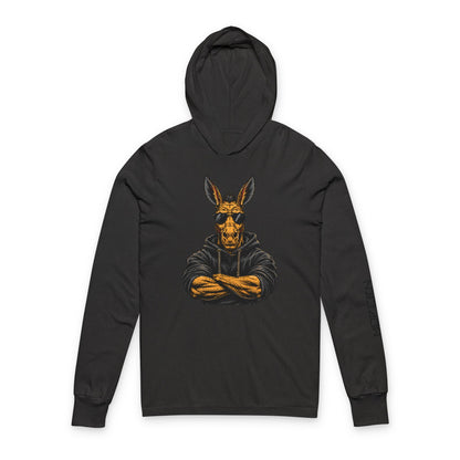 Unisex Hooded Long Sleeve Tee