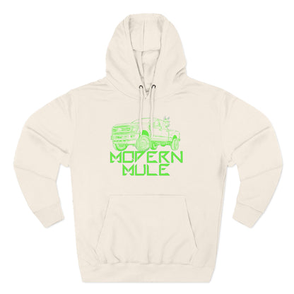 Three-Panel Fleece Hoodie