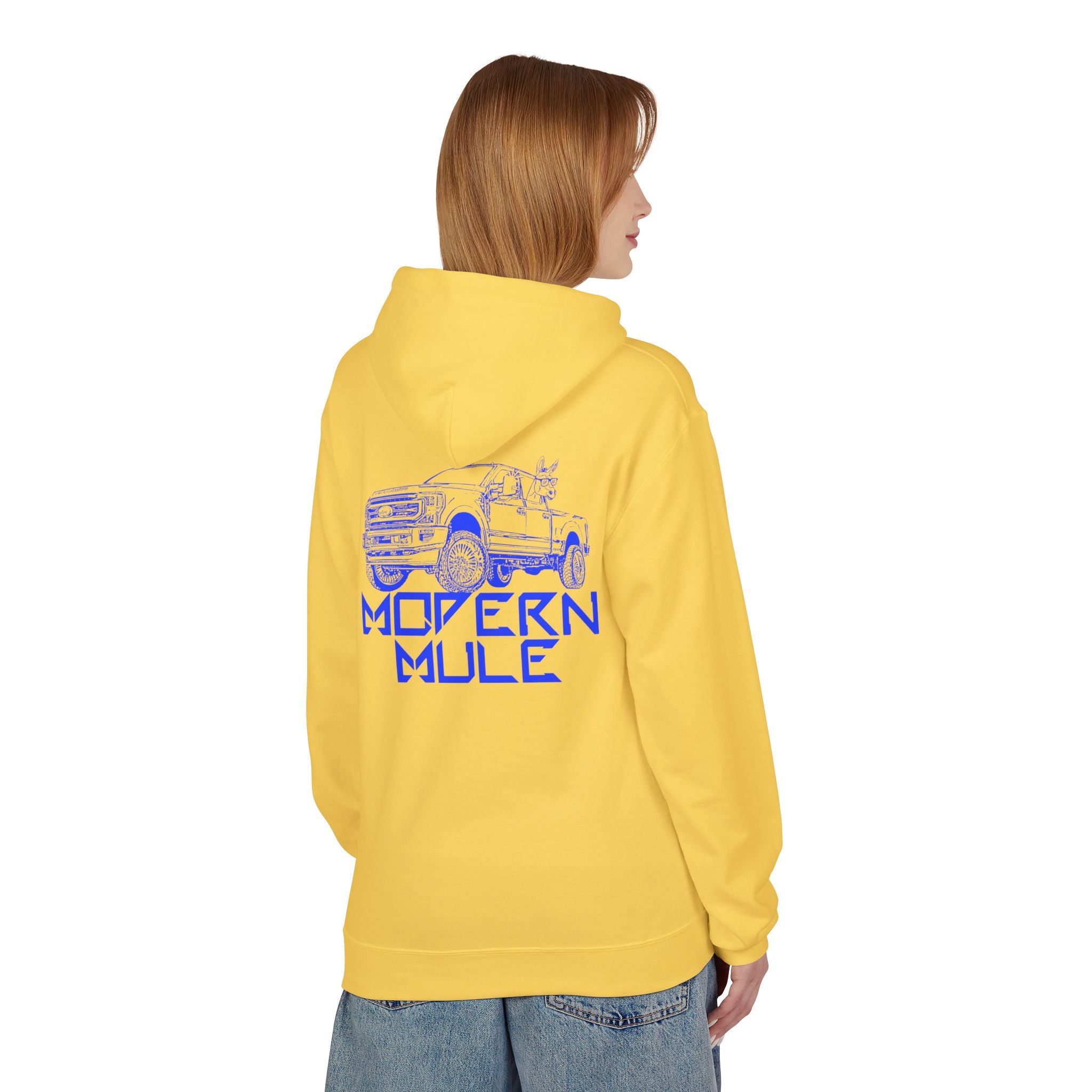 Power Stroke Modern Mule Hoodie — Ford Diesel Fan Pullover