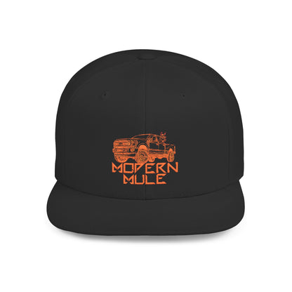 Ford Power Stroke Mule Hat — Modern Flat Bill Snapback