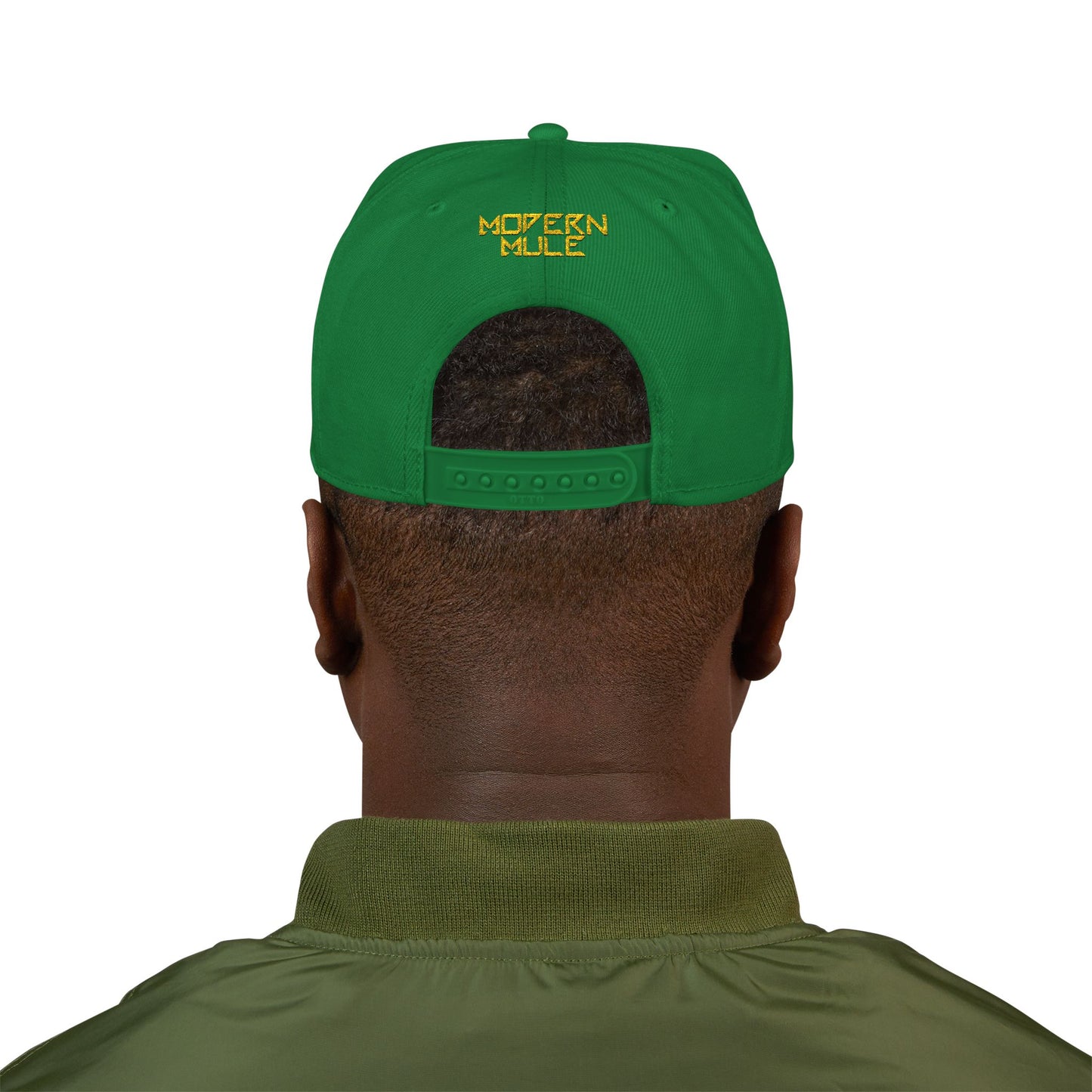 Embroidered Snapback Hat — Modern Mule Logo