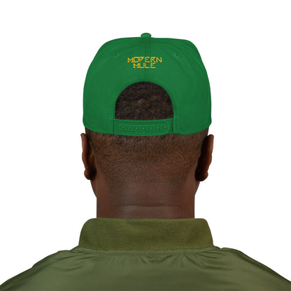 Embroidered Snapback Hat — Modern Mule Logo