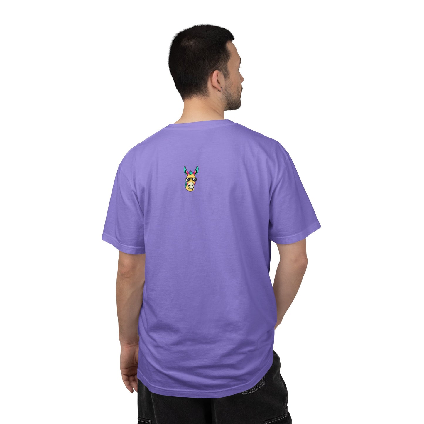 Modern Mule Truck T-Shirt — 'Modern Mule' Graphic Tee with Mini Donkey Back Art